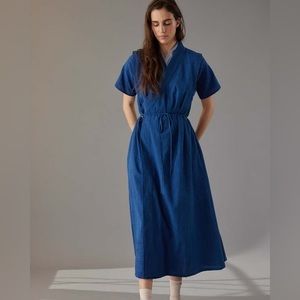 Caron Callahan Chani Dress Indigo,Size M